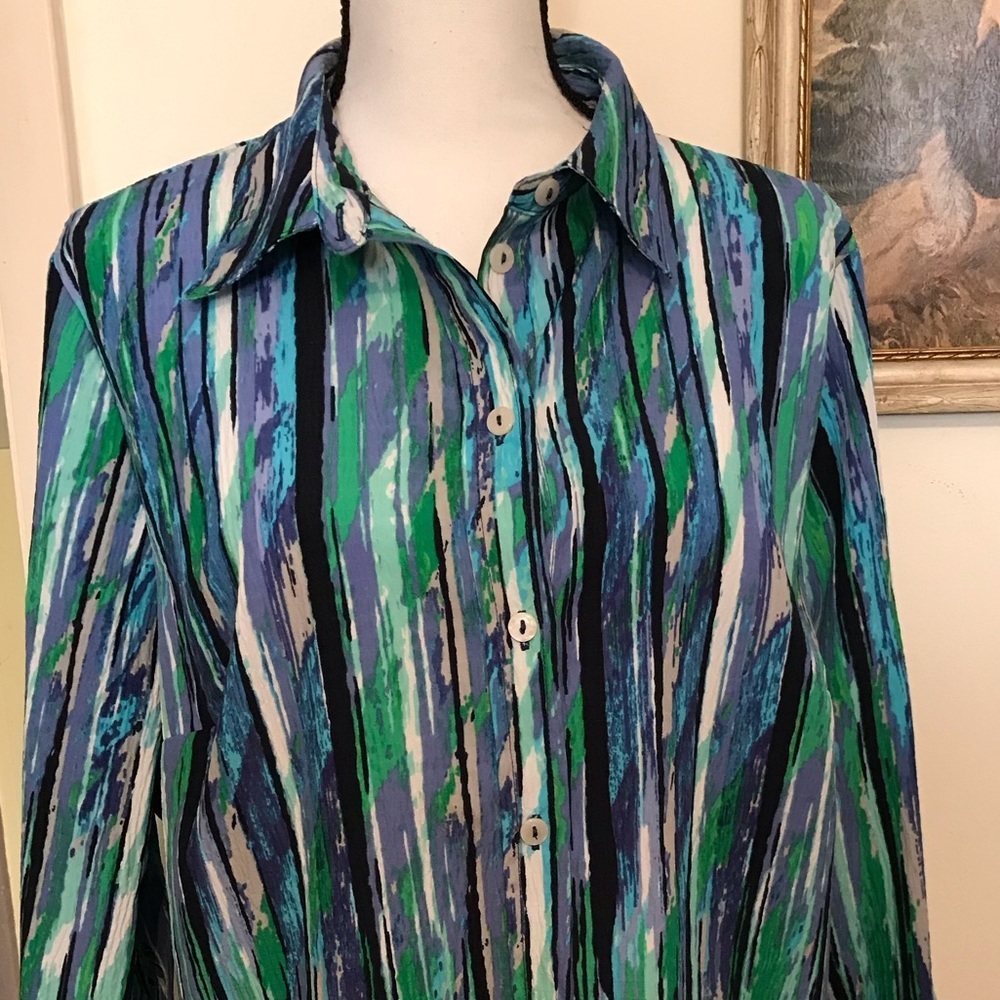 Ladies Blouse, Size 1x - Picture 2 of 6